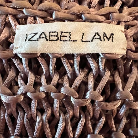 Izabel Lam Crochet Chainmail Shimmering Coat, S, V Good Condition-White Lotus S3 - Picture 4 of 5